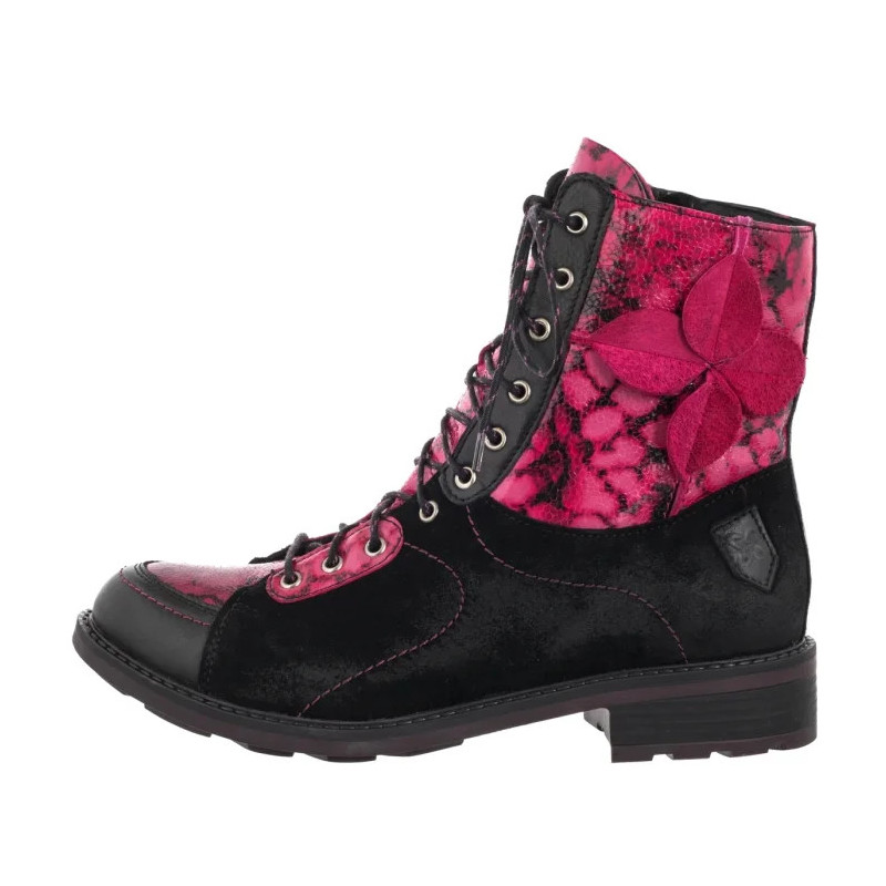 Maciejka Bordo+Czarne 07004-23/00-8 (MA1418-b) kingad