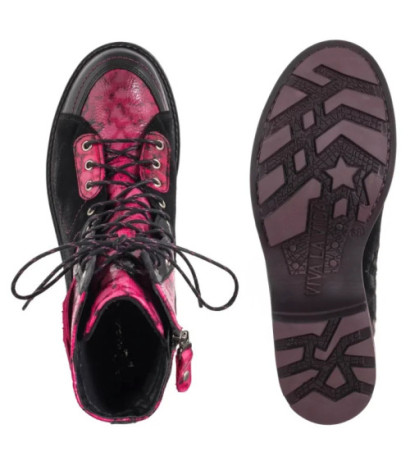 Maciejka Bordo+Czarne 07004-23/00-8 (MA1418-b) kingad