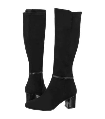 Tamaris Czarne 1-25513-45 098 Black Comb (TM564-a) kurpes