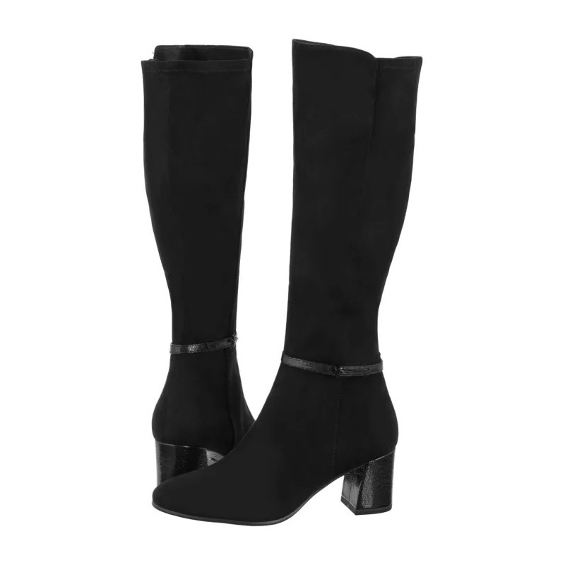 Tamaris Czarne 1-25513-45 098 Black Comb (TM564-a) shoes