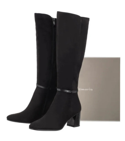 Tamaris Czarne 1-25513-45 098 Black Comb (TM564-a) kurpes