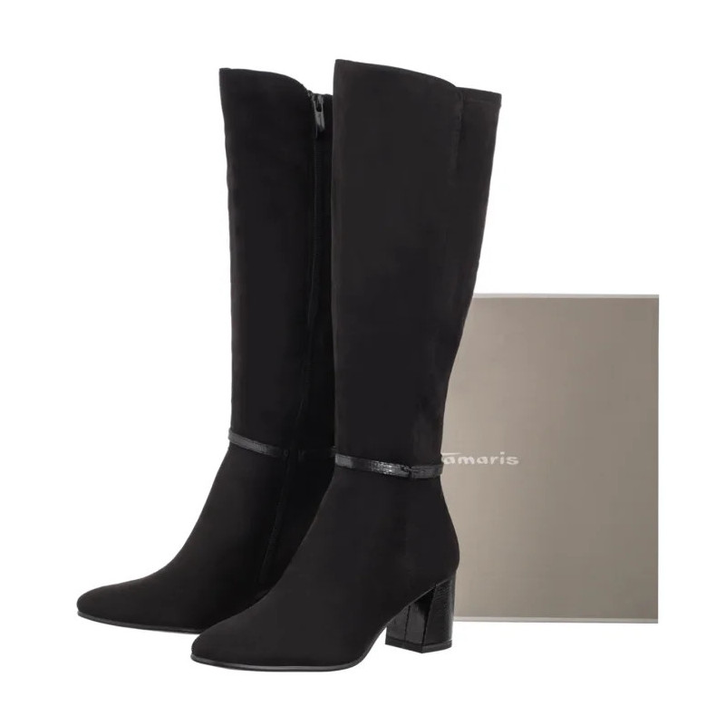 Tamaris Czarne 1-25513-45 098 Black Comb (TM564-a) kurpes