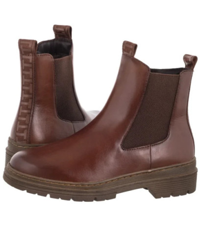 Tamaris Brązowe 1-25436-41 356 Muscat Leather (TM565-a) kurpes