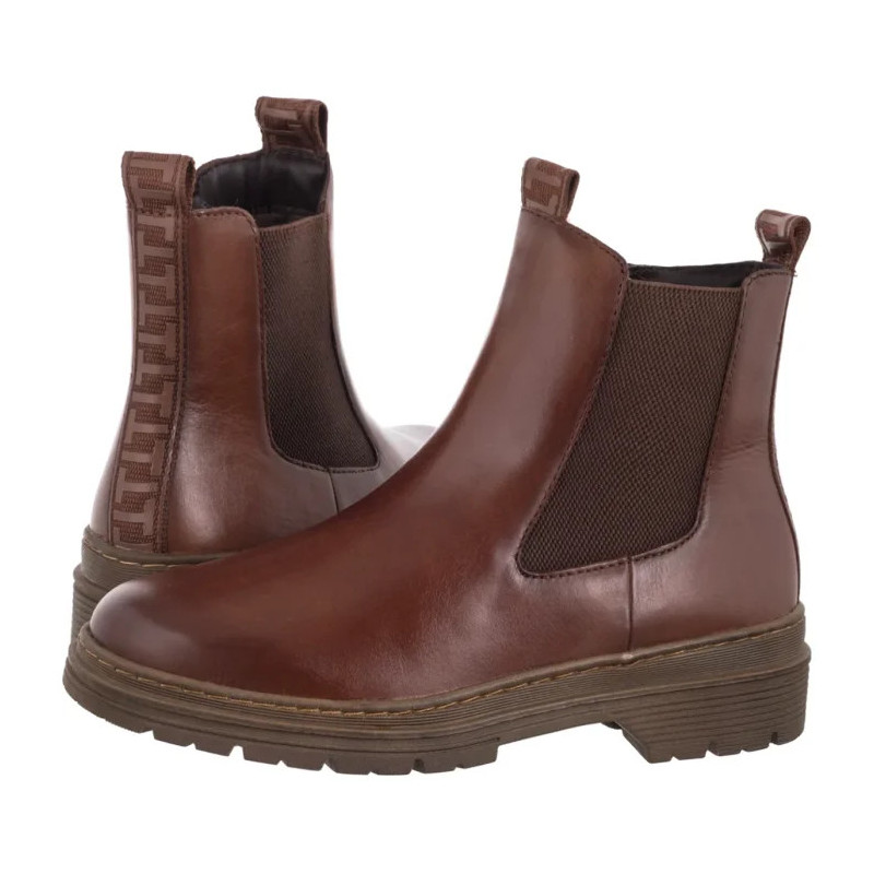 Tamaris Brązowe 1-25436-41 356 Muscat Leather (TM565-a) batai