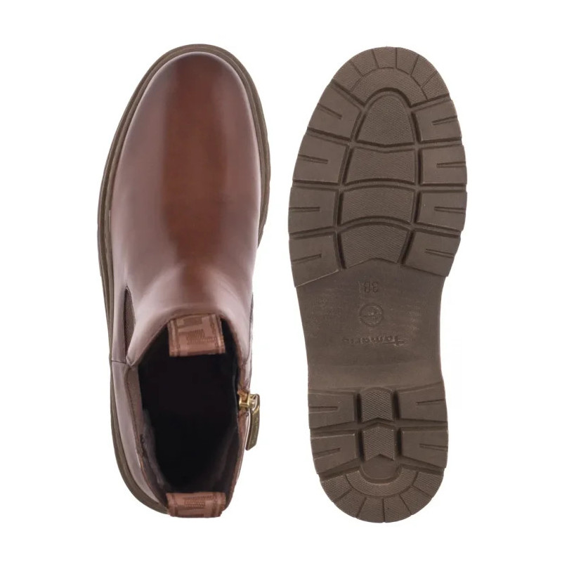 Tamaris Brązowe 1-25436-41 356 Muscat Leather (TM565-a) batai