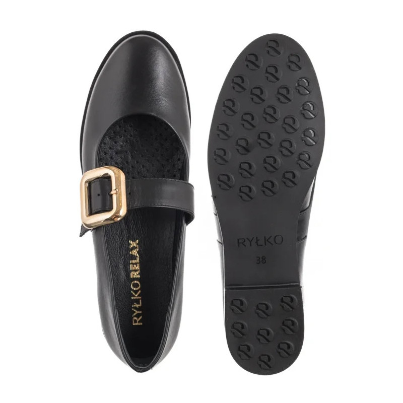 Ryłko Czarne 1MNL4_X_ _2TU (RY1125-b) ballerinas