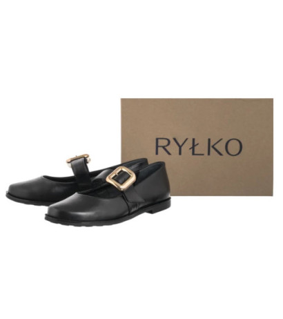 Ryłko Czarne 1MNL4_X_ _2TU (RY1125-b) ballerinas