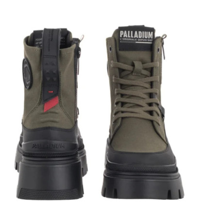 Palladium Pallasquad Zip Tx Olive Night 99532-325-M (PA151-a) boots
