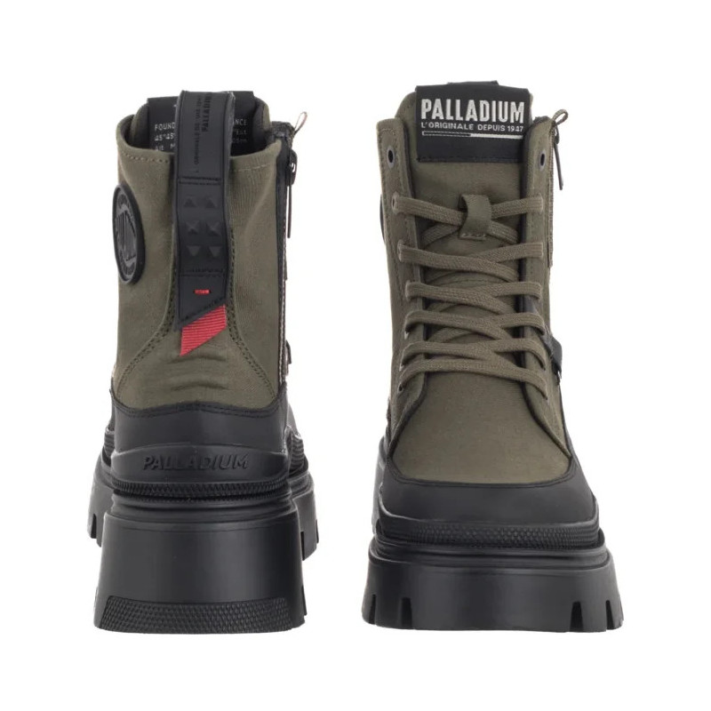 Palladium Pallasquad Zip Tx Olive Night 99532-325-M (PA151-a) batai
