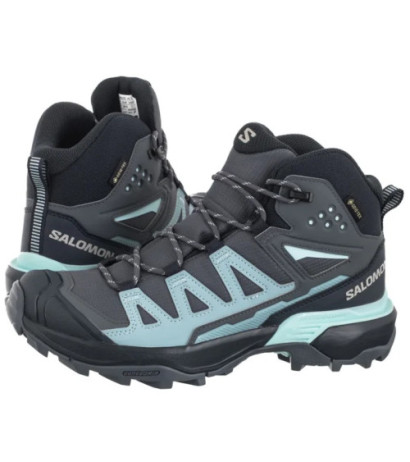 Salomon X Ultra 360 Mid GTX W Turbulence/Carbon/Toumaline 477451 (SO16-a) batai