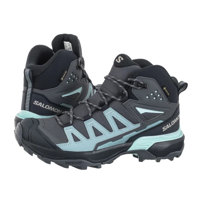 Salomon X Ultra 360 Mid GTX W Turbulence/Carbon/Toumaline 477451 (SO16-a) batai