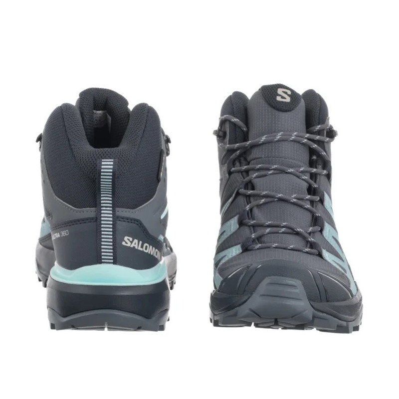 Salomon X Ultra 360 Mid GTX W Turbulence/Carbon/Toumaline 477451 (SO16-a) kingad