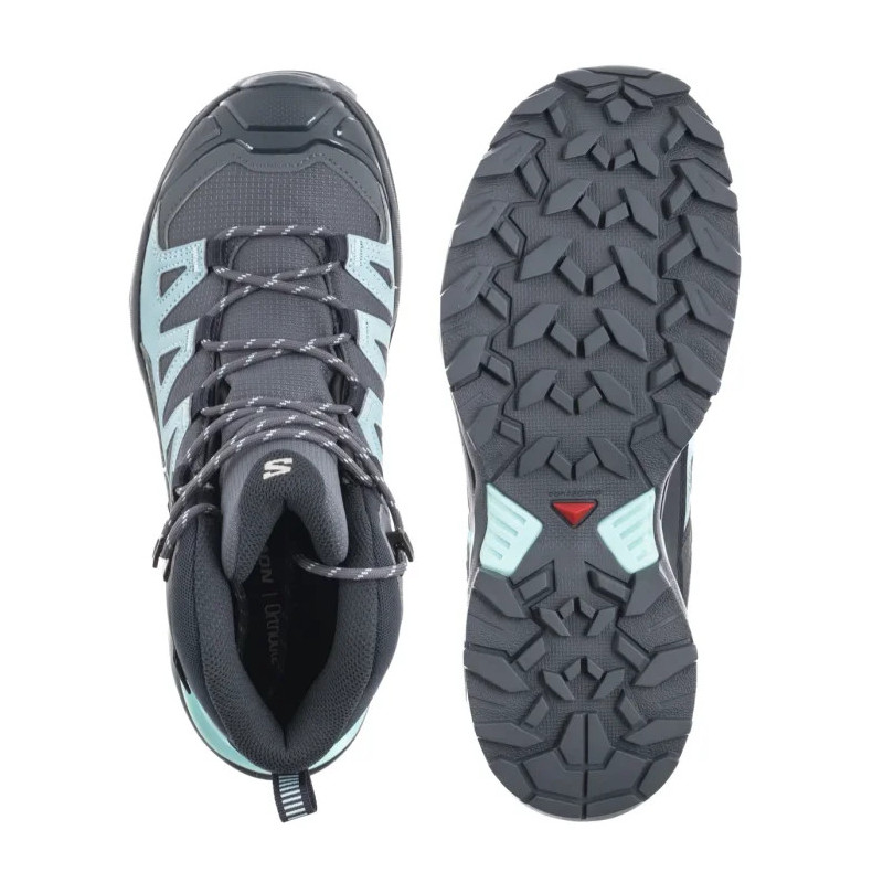 Salomon X Ultra 360 Mid GTX W Turbulence/Carbon/Toumaline 477451 (SO16-a) batai