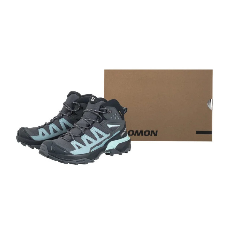 Salomon X Ultra 360 Mid GTX W Turbulence/Carbon/Toumaline 477451 (SO16-a) kurpes