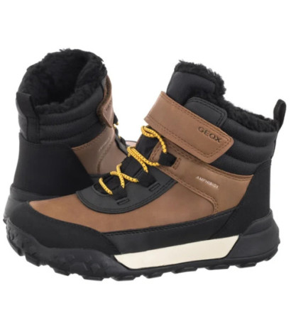 Geox J Trekkyup B Abx E LT Brown/Black J46MBE 0MEMS C0275 (GE200-c) batai