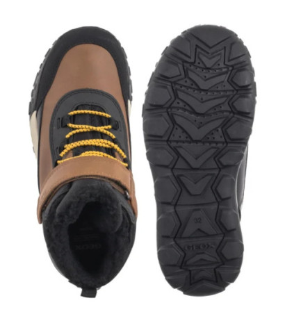 Geox J Trekkyup B Abx E LT Brown/Black J46MBE 0MEMS C0275 (GE200-c) batai