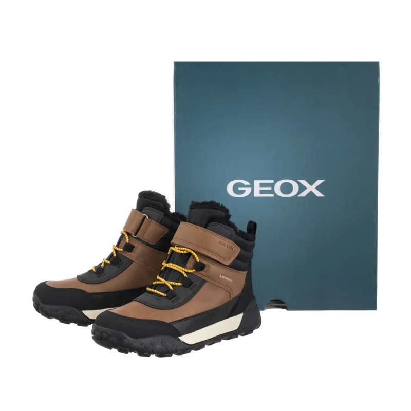 Geox J Trekkyup B Abx E LT Brown/Black J46MBE 0MEMS C0275 (GE200-c) batai