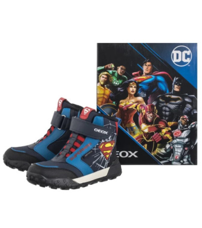 Geox J Trekkyup B ABX E Navy/Red J56MBC 054FU C0735 (GE240-a) puszābaki