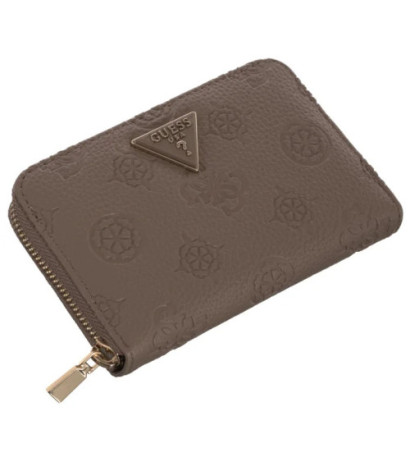 Guess Cresidia II Slg Medium Zip Around SWPD98 88140 Dark Taupe Logo (GU786-a) rankinė