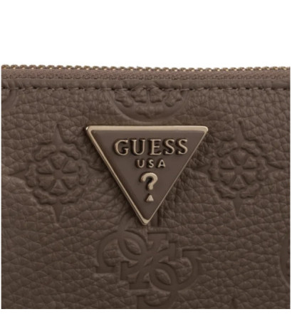 Guess Cresidia II Slg Medium Zip Around SWPD98 88140 Dark Taupe Logo (GU786-a) käekott