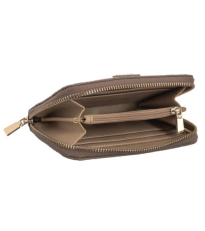 Guess Cresidia II Slg Medium Zip Around SWPD98 88140 Dark Taupe Logo (GU786-a) käekott