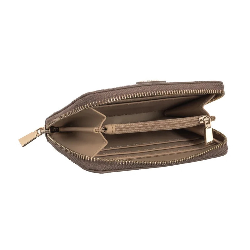 Guess Cresidia II Slg Medium Zip Around SWPD98 88140 Dark Taupe Logo (GU786-a) käekott