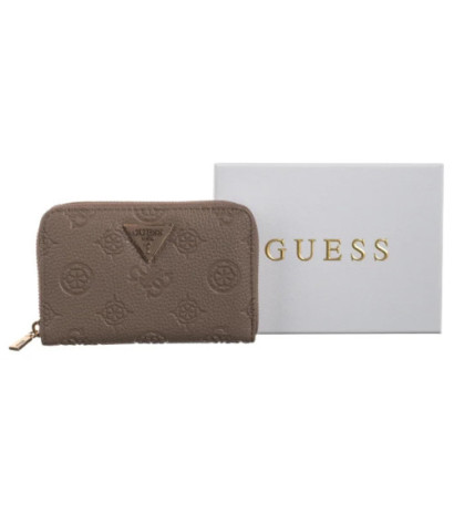 Guess Cresidia II Slg Medium Zip Around SWPD98 88140 Dark Taupe Logo (GU786-a) käekott