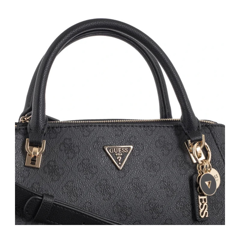 Guess Noelle II Luxury Satchel HWBG96 72070 Coal Logo (GU794-a) rankinė
