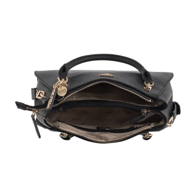 Guess Noelle II Luxury Satchel HWBG96 72070 Coal Logo (GU794-a) handbag