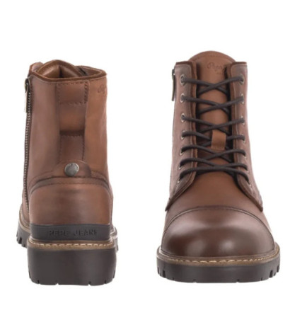 Pepe Jeans Ryan Brit Cognac Brown PMS500002 879 (PE65-b) boots