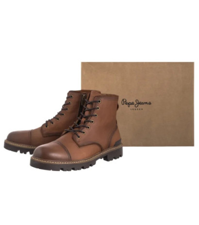 Pepe Jeans Ryan Brit Cognac Brown PMS500002 879 (PE65-b) žygio batai