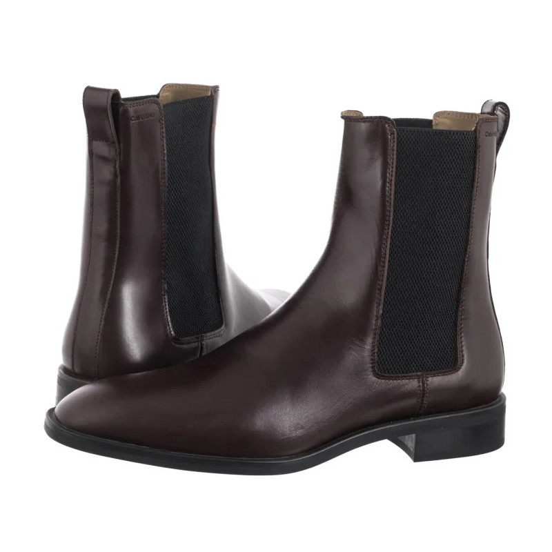 Calvin Klein Slim Ess Chelsea Lth Bordeaux/Black HM0HM01914 VH2 (CK698-a) kingad