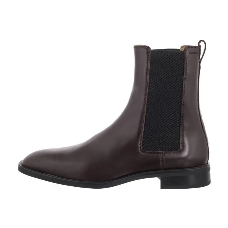 Calvin Klein Slim Ess Chelsea Lth Bordeaux/Black HM0HM01914 VH2 (CK698-a) batai