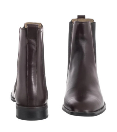 Calvin Klein Slim Ess Chelsea Lth Bordeaux/Black HM0HM01914 VH2 (CK698-a) batai