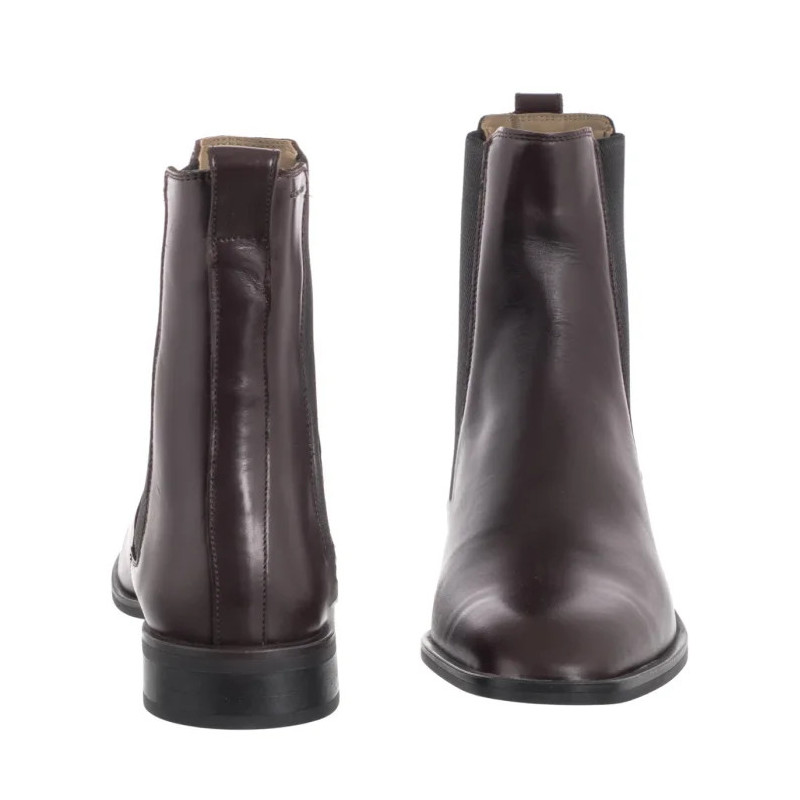 Calvin Klein Slim Ess Chelsea Lth Bordeaux/Black HM0HM01914 VH2 (CK698-a) batai