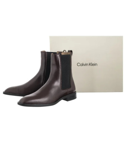 Calvin Klein Slim Ess Chelsea Lth Bordeaux/Black HM0HM01914 VH2 (CK698-a) batai