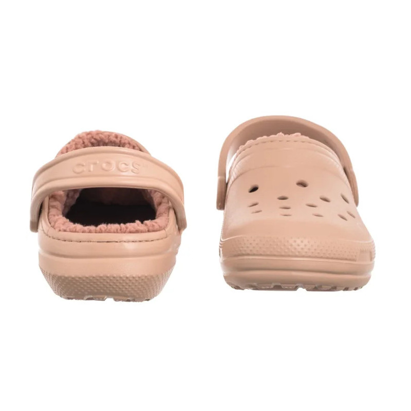 Crocs Classic Lined Clog Pink Caramel 203591-7AF (CR266-g) Moteriški batai/šlepetės