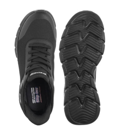 Skechers Bobs B Flex Hi Linear Force Slip-Ins Black 117391/BBK (SK274-a) shoes