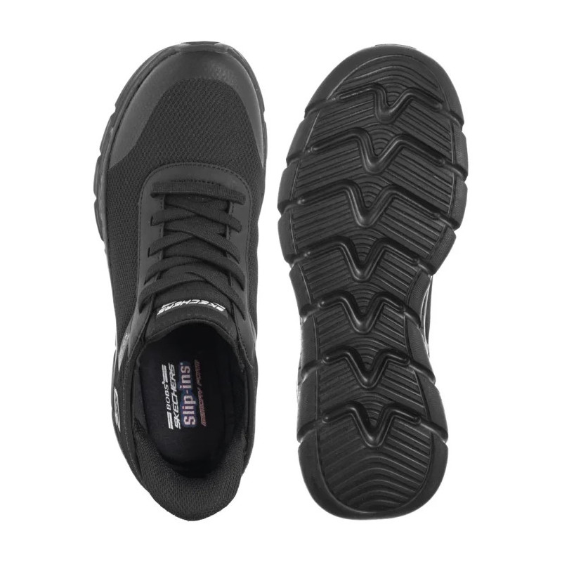 Skechers Bobs B Flex Hi Linear Force Slip-Ins Black 117391/BBK (SK274-a) shoes