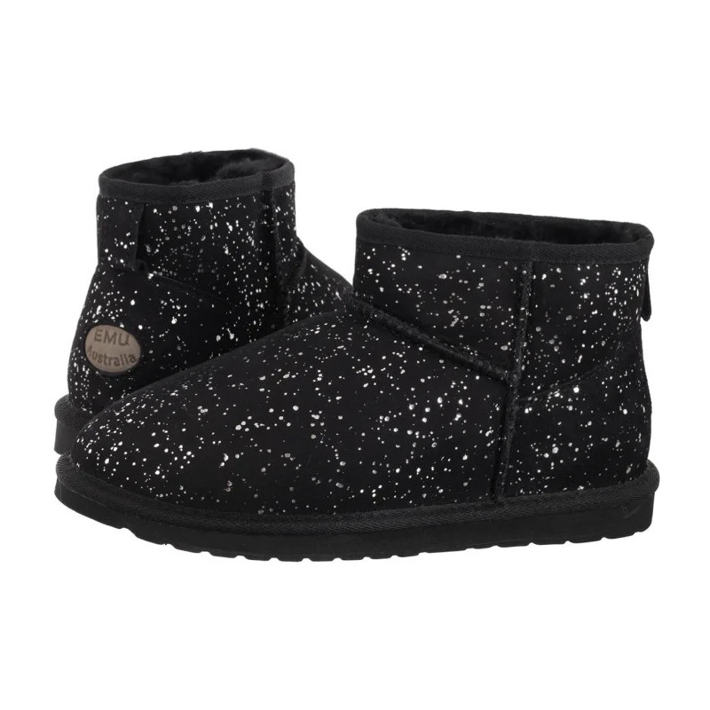 EMU Australia Stinger Micro Milkyway Black W13186 (EM538-a) shoes