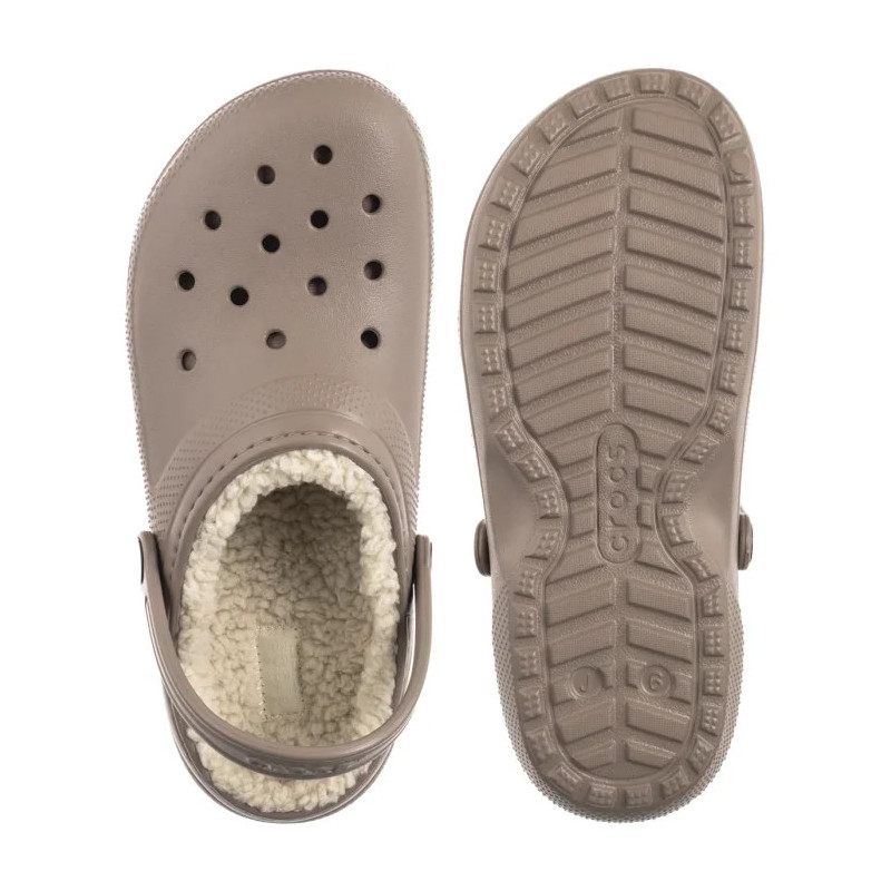 Crocs Classic Lined Clog K Mushroom/Bone 207010-2YB (CR265-e) sussid
