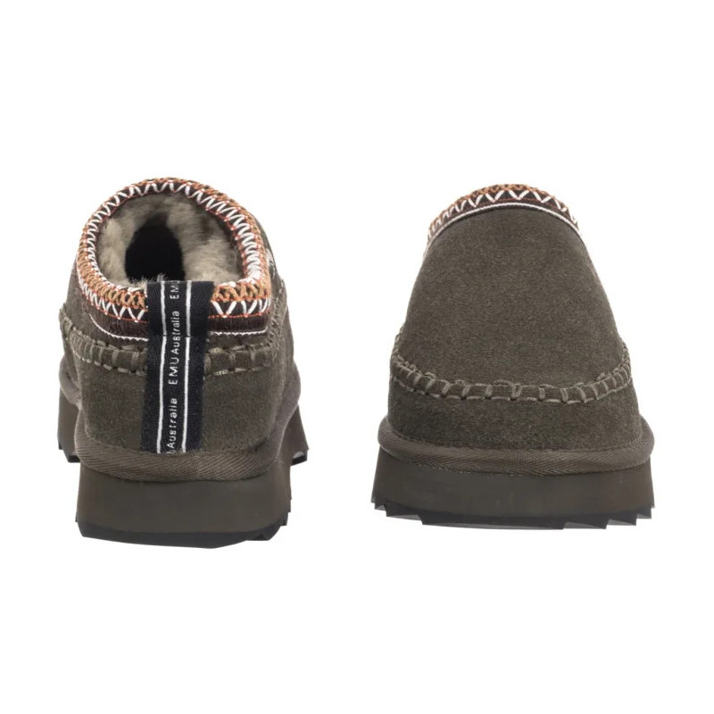 EMU Australia Sharky Adventure Scuff Dark Olive W13239 (EM532-b) Sieviešu apavi/Flip Flops