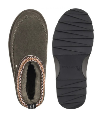 EMU Australia Sharky Adventure Scuff Dark Olive W13239 (EM532-b) Women's Shoes/Flip Flops