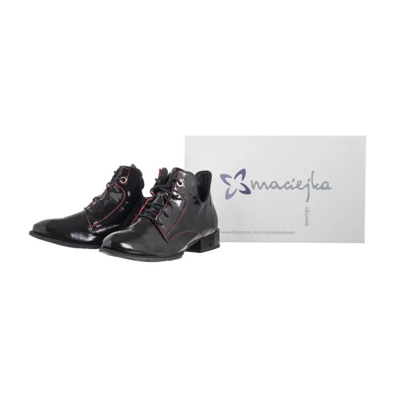 Maciejka Czarne 07141-01/00-8  (MA1425-a) shoes
