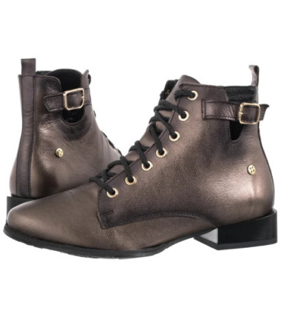 Maciejka Brązowe/Złote 07128-02/00-8 (MA1426-a) kurpes