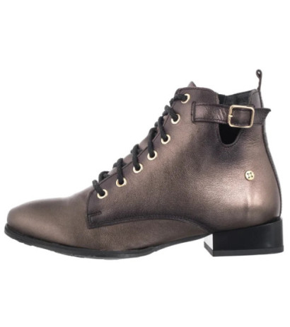 Maciejka Brązowe/Złote 07128-02/00-8 (MA1426-a) kurpes