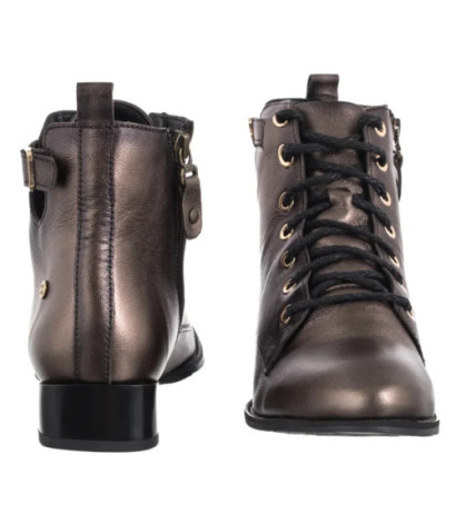 Maciejka Brązowe/Złote 07128-02/00-8 (MA1426-a) batai