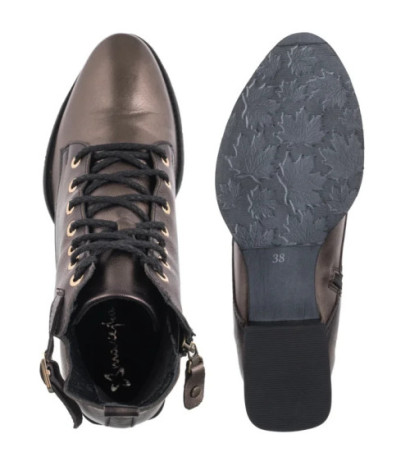 Maciejka Brązowe/Złote 07128-02/00-8 (MA1426-a) batai