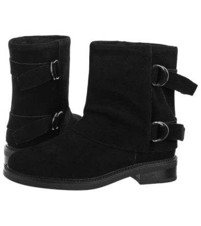 Sergio Leone Czarne BT 25556-S (SL580-a) batai