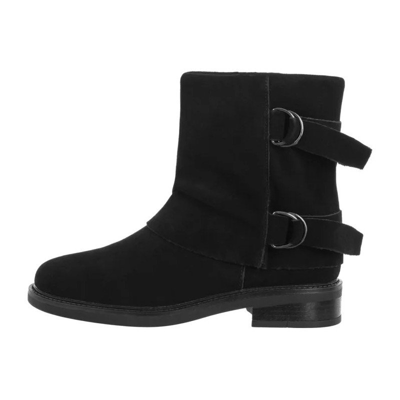 Sergio Leone Czarne BT 25556-S (SL580-a) kurpes